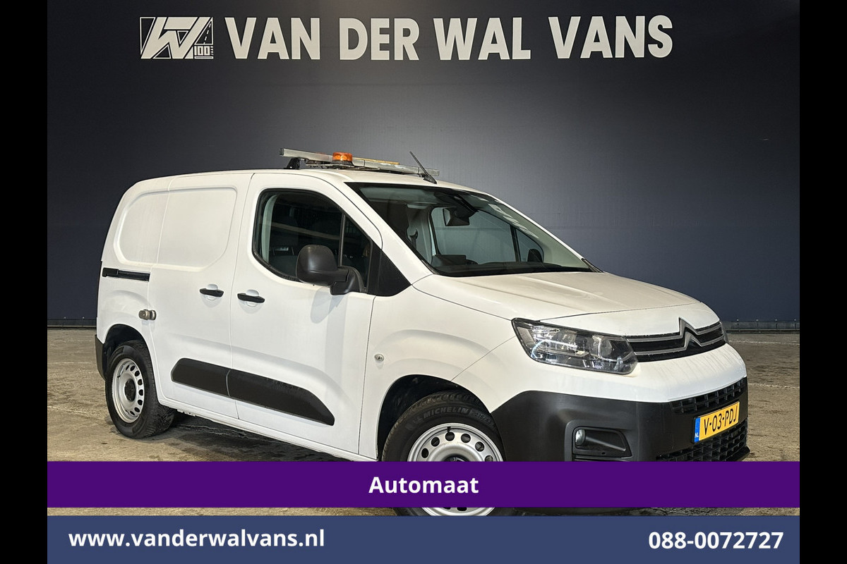 Citroën Berlingo 1.2 PureTech 131pk Automaat **Benzine** L1H1 Euro6 Airco | 3-Zits | Navigatie | Camera | Apple carplay android auto, cruisecontrol, parkeersensoren