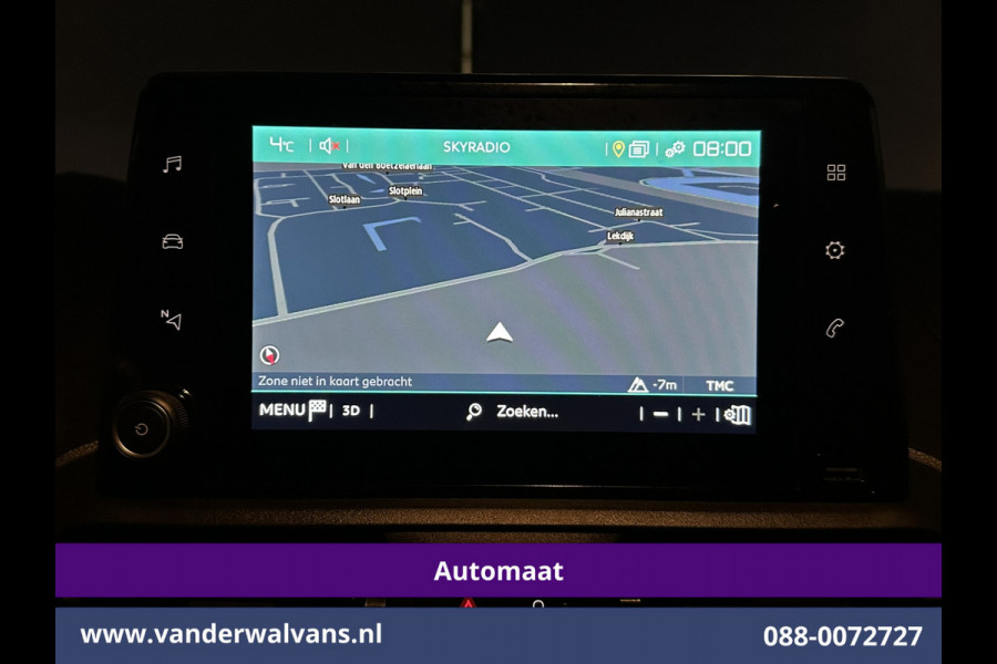 Citroën Berlingo 1.2 PureTech 131pk Automaat **Benzine** L1H1 Euro6 Airco | 3-Zits | Navigatie | Camera | Apple carplay android auto, cruisecontrol, parkeersensoren