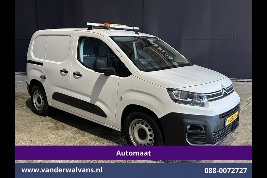 Citroën Berlingo 1.2 PureTech 131pk Automaat **Benzine** L1H1 Euro6 Airco | 3-Zits | Navigatie | Camera | Apple carplay android auto, cruisecontrol, parkeersensoren