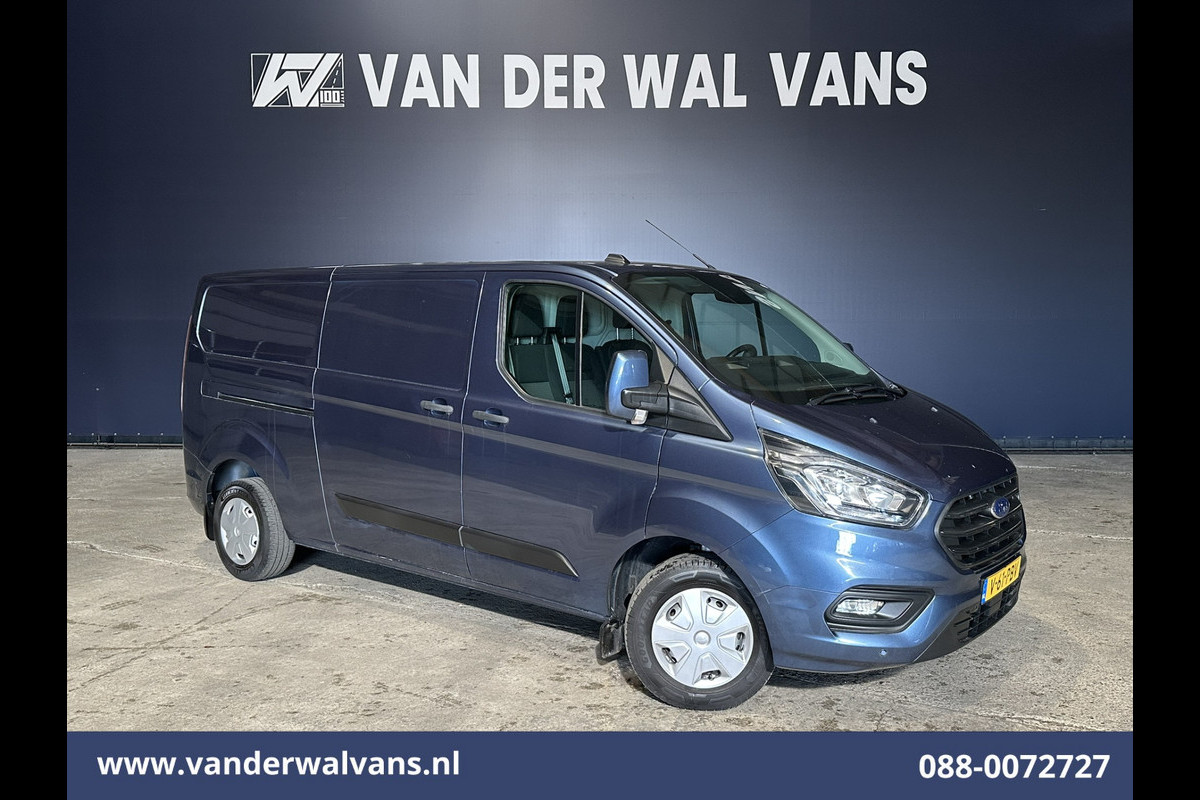 Ford Transit Custom 2.0 TDCI 131pk L2H1 Euro6 Airco | Camera | LED | Cruisecontrol | Verwarmde voorruit Parkeersensoren, Bijrijdersbank, 2800kg trekvermogen