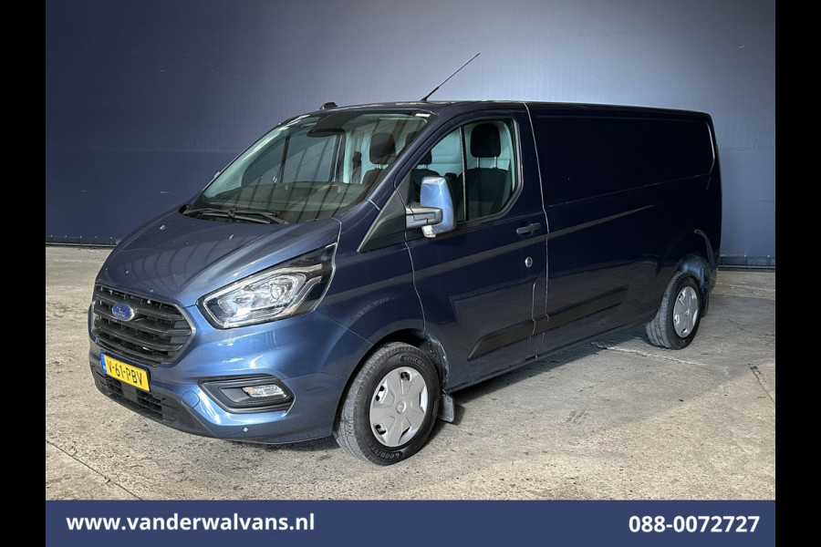 Ford Transit Custom 2.0 TDCI 131pk L2H1 Euro6 Airco | Camera | LED | Cruisecontrol | Verwarmde voorruit Parkeersensoren, Bijrijdersbank, 2800kg trekvermogen