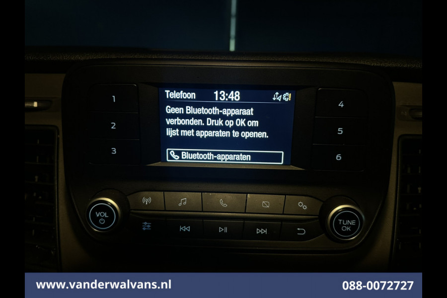 Ford Transit Custom 2.0 TDCI 131pk L2H1 Euro6 Airco | Camera | LED | Cruisecontrol | Verwarmde voorruit Parkeersensoren, Bijrijdersbank, 2800kg trekvermogen