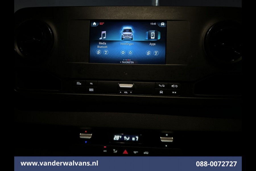 Mercedes-Benz Sprinter 317 CDI 170pk L3H2 Euro6 Airco | Camera | Apple Carplay | Cruisecontrol | Chauffeursstoel Android Auto, Stoelverwarming, Bijrijdersbank