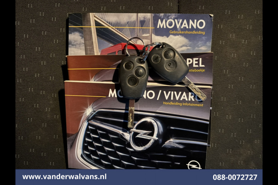Opel Movano 2.3 CDTI 164pk L4H2 Euro6 Airco | Omvormer | Camera | Navigatie | 2500kg Trekhaak Cruisecontrol, Parkeersensoren