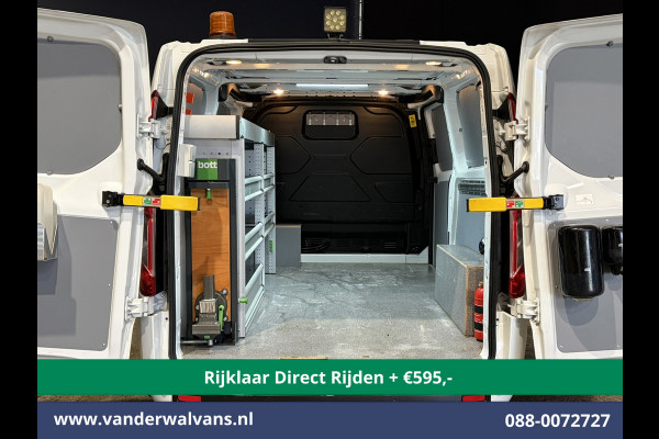Ford Transit Custom 2.0 TDCI 130pk L2H1 Inrichting Euro6 *Rijklaar Direct Rijden* Airco | Camera | LED | Cruisecontrol | Verwarmde voorruit Parkeersensoren, 2800kg trekvermogen, Bijrijdersbank