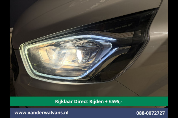Ford Transit Custom 2.0 TDCI 130pk L2H1 Inrichting Euro6 *Rijklaar Direct Rijden* Airco | Camera | LED | Cruisecontrol | Verwarmde voorruit Parkeersensoren, 2800kg trekvermogen, Bijrijdersbank