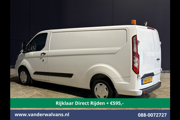 Ford Transit Custom 2.0 TDCI 130pk L2H1 Inrichting Euro6 *Rijklaar Direct Rijden* Airco | Camera | LED | Cruisecontrol | Verwarmde voorruit Parkeersensoren, 2800kg trekvermogen, Bijrijdersbank