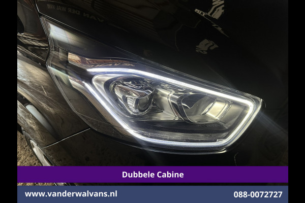 Ford Transit Custom 2.0 TDCI 130pk Automaat L2H1 Dubbele Cabine Euro6 Airco | 6-Zits | Navigatie | Cruisecontrol LED, Apple Carplay, Android Auto, Parkeersensoren