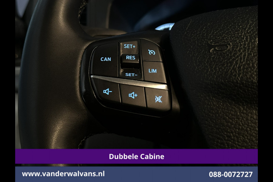 Ford Transit Custom 2.0 TDCI 130pk Automaat L2H1 Dubbele Cabine Euro6 Airco | 6-Zits | Navigatie | Cruisecontrol LED, Apple Carplay, Android Auto, Parkeersensoren