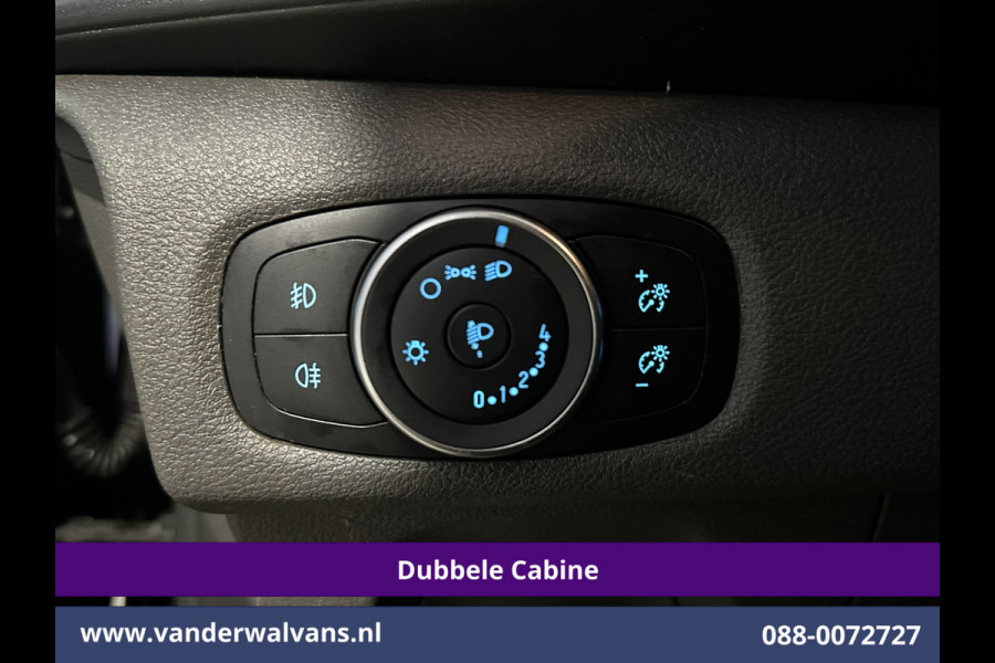 Ford Transit Custom 2.0 TDCI 130pk Automaat L2H1 Dubbele Cabine Euro6 Airco | 6-Zits | Navigatie | Cruisecontrol LED, Apple Carplay, Android Auto, Parkeersensoren