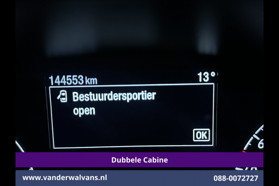 Ford Transit Custom 2.0 TDCI 130pk Automaat L2H1 Dubbele Cabine Euro6 Airco | 6-Zits | Navigatie | Cruisecontrol LED, Apple Carplay, Android Auto, Parkeersensoren