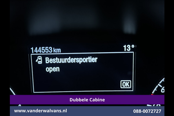 Ford Transit Custom 2.0 TDCI 130pk Automaat L2H1 Dubbele Cabine Euro6 Airco | 6-Zits | Navigatie | Cruisecontrol LED, Apple Carplay, Android Auto, Parkeersensoren