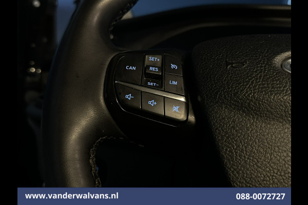 Ford Transit Custom 2.0 TDCI 131pk L2H1 Euro6 Airco | Camera | Leder | Navigatie | LED | Cruisecontrol Verwarmde Voorruit, Parkeersensoren, Bijrijdersbank, 2800kg trekvermogen