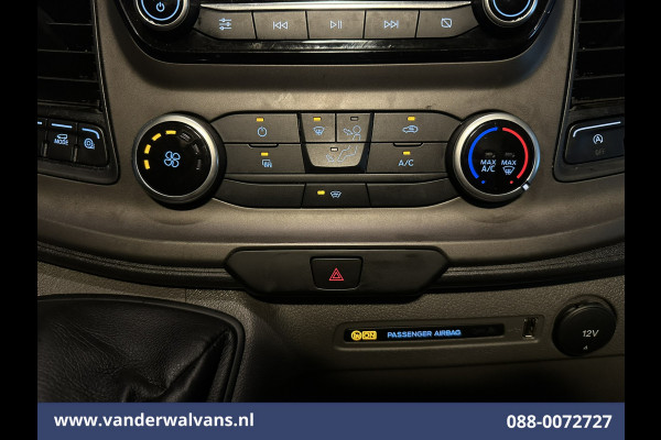 Ford Transit Custom 2.0 TDCI 131pk L2H1 Euro6 Airco | Camera | Leder | Navigatie | LED | Cruisecontrol Verwarmde Voorruit, Parkeersensoren, Bijrijdersbank, 2800kg trekvermogen