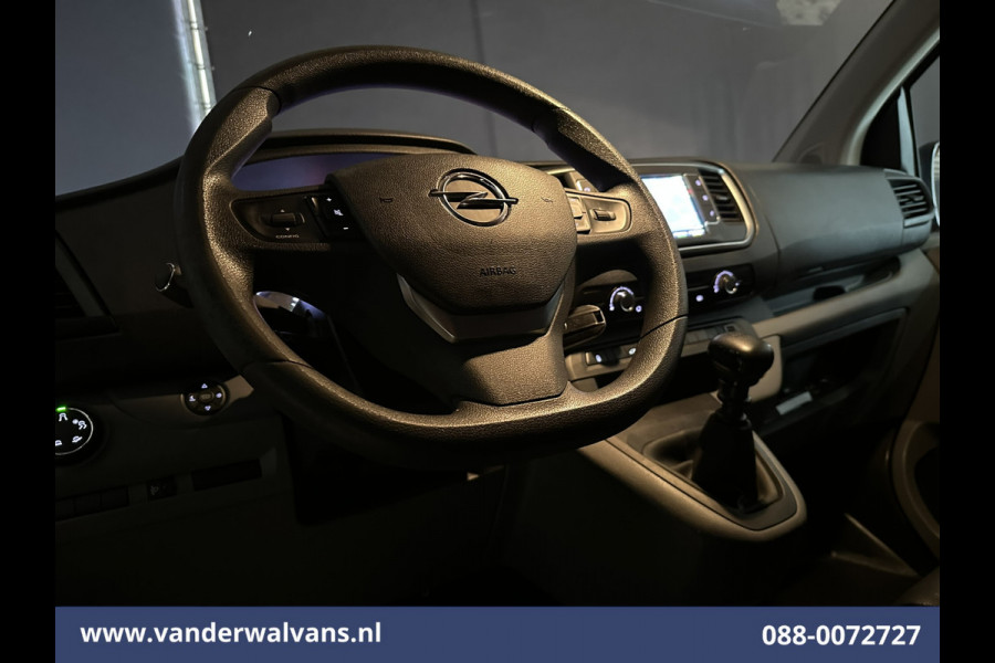 Opel Vivaro 1.5 CDTI L2H1 Euro6 Airco | Camera | Navigatie | Apple Carplay | Cruisecontrol | Head up display Android Auto, Parkeersensoren, Bijrijdersbank