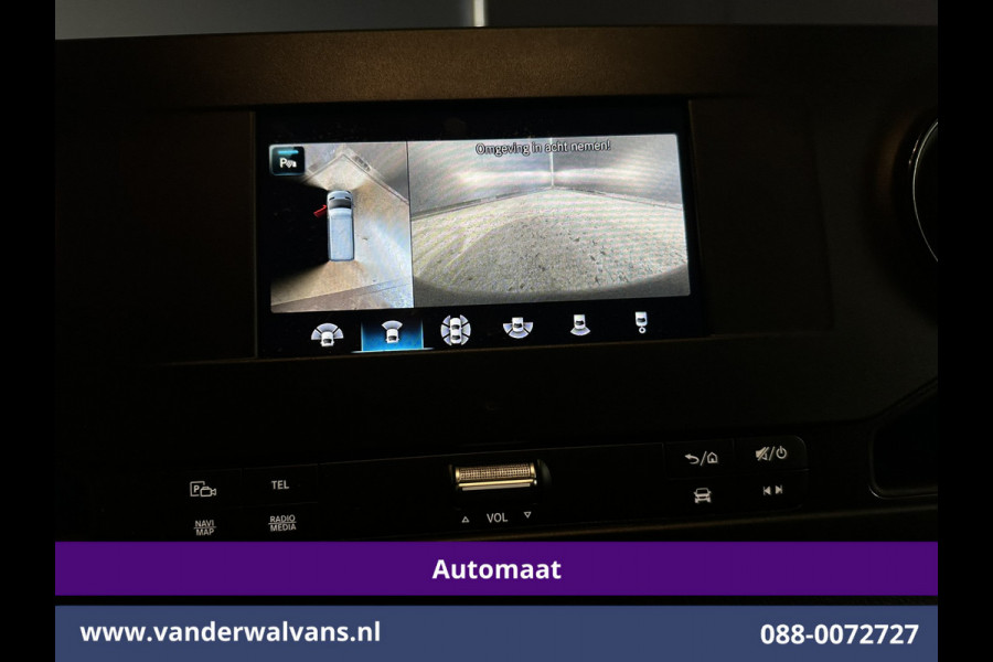 Mercedes-Benz Sprinter 317 CDI 9G-Tronic Automaat 170pk L3H2 Euro6 Airco | 360 graden Camera | Navigatie | Apple Carplay Cruisecontrol, Android Auto, Chauffeursstoel, Trekhaak, Parkeersensoren, Stoelverwarming, Bijrijdersbank