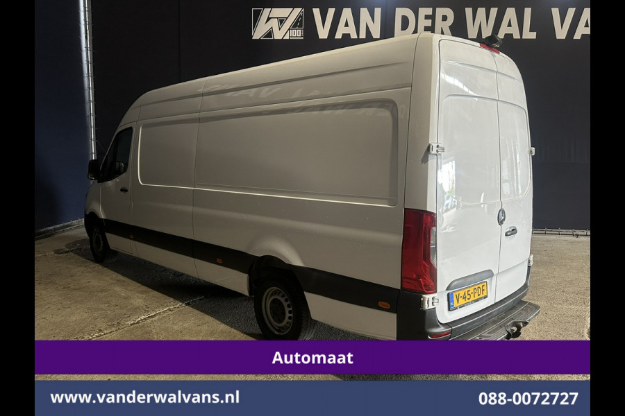 Mercedes-Benz Sprinter 317 CDI 9G-Tronic Automaat 170pk L3H2 Euro6 Airco | 360 graden Camera | Navigatie | Apple Carplay Cruisecontrol, Android Auto, Chauffeursstoel, Trekhaak, Parkeersensoren, Stoelverwarming, Bijrijdersbank