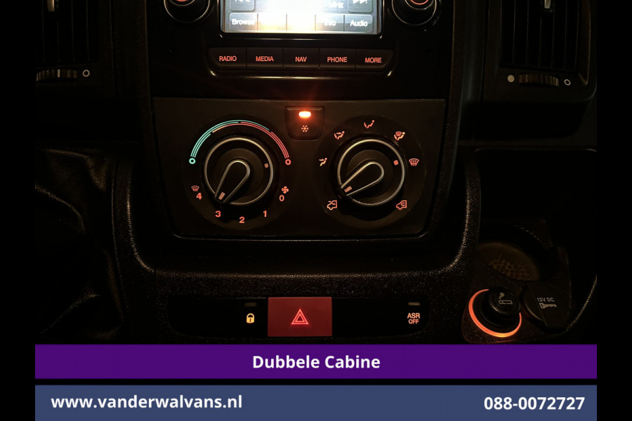 Peugeot Boxer 2.0 BlueHDI 130pk Pick up Dubbel Cabine Open laadbak Euro6 Airco | 7-Zits | Trekhaak | Navigatie