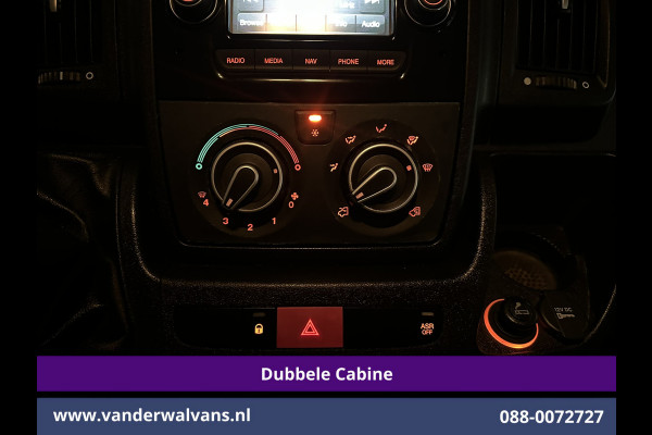 Peugeot Boxer 2.0 BlueHDI 130pk Pick up Dubbel Cabine Open laadbak Euro6 Airco | 7-Zits | Trekhaak | Navigatie