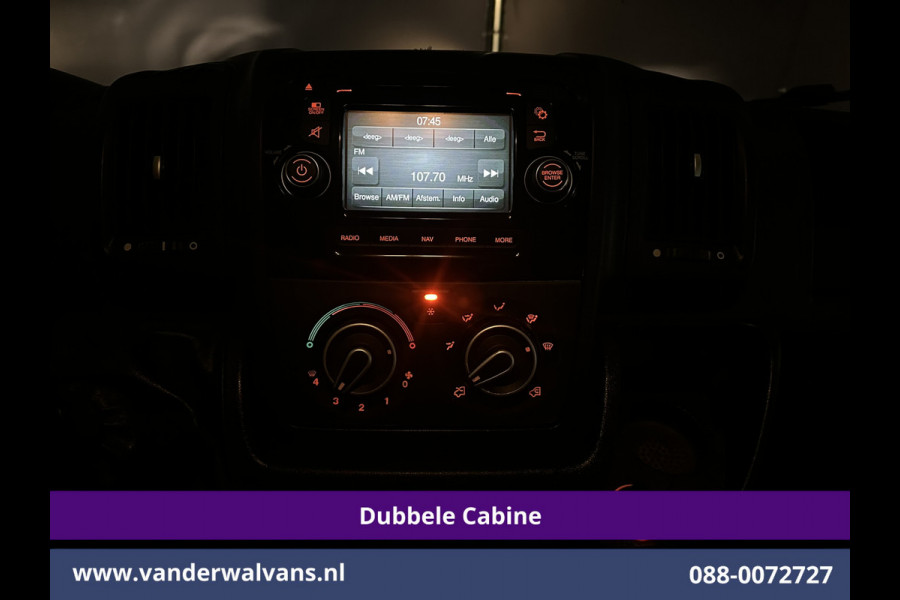 Peugeot Boxer 2.0 BlueHDI 130pk Pick up Dubbel Cabine Open laadbak Euro6 Airco | 7-Zits | Trekhaak | Navigatie