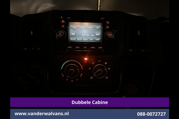 Peugeot Boxer 2.0 BlueHDI 130pk Pick up Dubbel Cabine Open laadbak Euro6 Airco | 7-Zits | Trekhaak | Navigatie