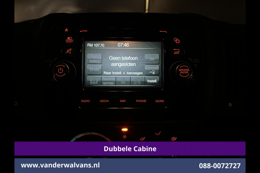 Peugeot Boxer 2.0 BlueHDI 130pk Pick up Dubbel Cabine Open laadbak Euro6 Airco | 7-Zits | Trekhaak | Navigatie