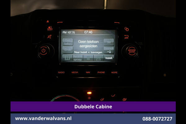Peugeot Boxer 2.0 BlueHDI 130pk Pick up Dubbel Cabine Open laadbak Euro6 Airco | 7-Zits | Trekhaak | Navigatie