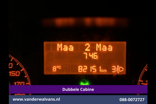 Peugeot Boxer 2.0 BlueHDI 130pk Pick up Dubbel Cabine Open laadbak Euro6 Airco | 7-Zits | Trekhaak | Navigatie