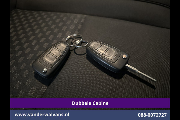 Ford Transit Custom 2.0 TDCI 131pk Automaat L2H1 Dubbele cabine Euro6 Airco | 6-Zits | Camera | Navigatie | Apple Carplay LED, Trekhaak, Cruisecontrol, Android Auto, Stoelverwarming, Verwarmde Voorruit, Parkeersensoren, Bijrijdersbank
