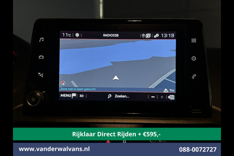 Peugeot Partner 1.5 BlueHDI 102pk L1H1 inrichting Euro6 *Rijklaar Direct Rijden* Airco | Camera | Navigatie | Apple Carplay Trekhaak, Cruisecontrol, Android Auto, Parkeersensoren