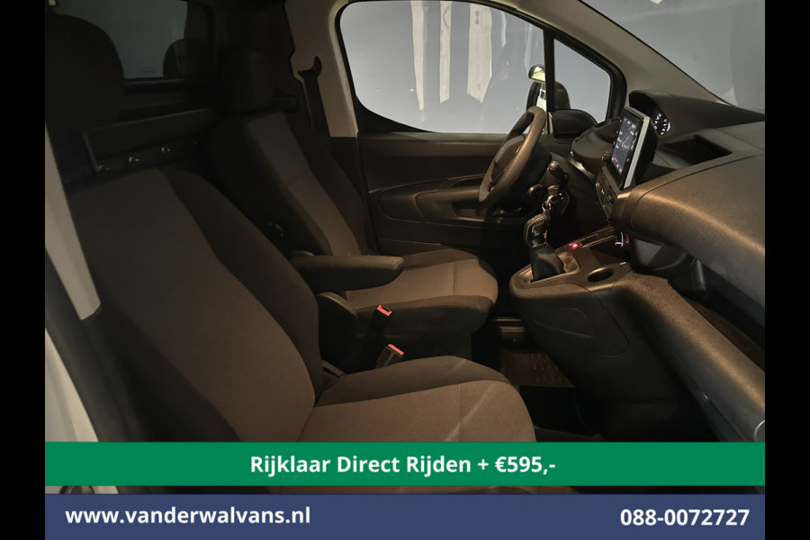 Peugeot Partner 1.5 BlueHDI 102pk L1H1 inrichting Euro6 *Rijklaar Direct Rijden* Airco | Camera | Navigatie | Apple Carplay Trekhaak, Cruisecontrol, Android Auto, Parkeersensoren