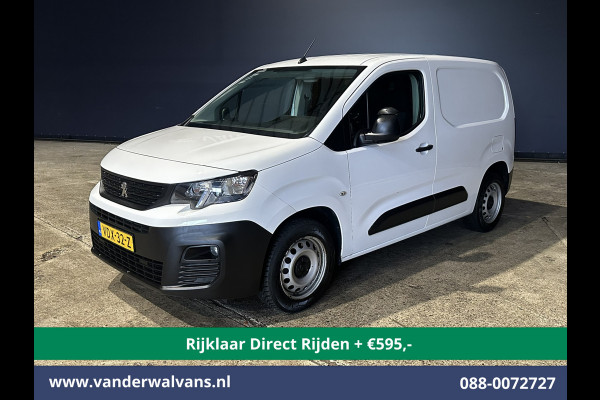 Peugeot Partner 1.5 BlueHDI 102pk L1H1 inrichting Euro6 *Rijklaar Direct Rijden* Airco | Camera | Navigatie | Apple Carplay Trekhaak, Cruisecontrol, Android Auto, Parkeersensoren