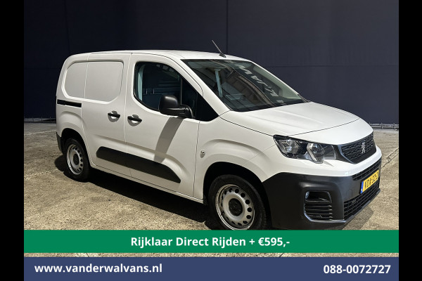 Peugeot Partner 1.5 BlueHDI 102pk L1H1 inrichting Euro6 *Rijklaar Direct Rijden* Airco | Camera | Navigatie | Apple Carplay Trekhaak, Cruisecontrol, Android Auto, Parkeersensoren