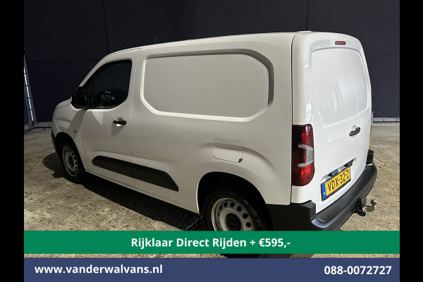 Peugeot Partner 1.5 BlueHDI 102pk L1H1 inrichting Euro6 *Rijklaar Direct Rijden* Airco | Camera | Navigatie | Apple Carplay Trekhaak, Cruisecontrol, Android Auto, Parkeersensoren