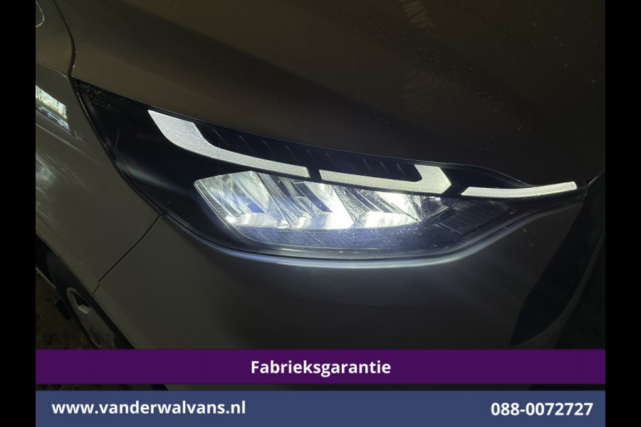 Ford Transit Custom 2.0 TDCI 136pk L2H1 Fabrieksgarantie Euro6 Airco | Camera | LED | Apple Carplay | Cruisecontrol Android Auto, Parkeersensoren, Verwarmde voorruit, Bijrijdersbank, 2740kg trekvermogen