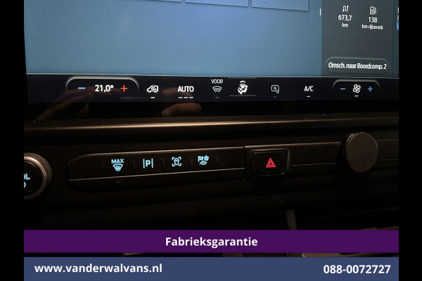 Ford Transit Custom 2.0 TDCI 136pk L2H1 Fabrieksgarantie Euro6 Airco | Camera | LED | Apple Carplay | Cruisecontrol Android Auto, Parkeersensoren, Verwarmde voorruit, Bijrijdersbank, 2740kg trekvermogen