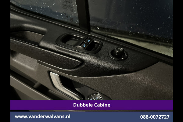 Ford Transit Custom 2.0 TDCI 131pk L2H1 Dubbele Cabine Euro6 inrichting Airco | 6-Zits | Navigatie | LED | Apple Carplay | Cruisecontrol Android Auto, Parkeersensoren, Achterklep, 2800kg trekvermogen