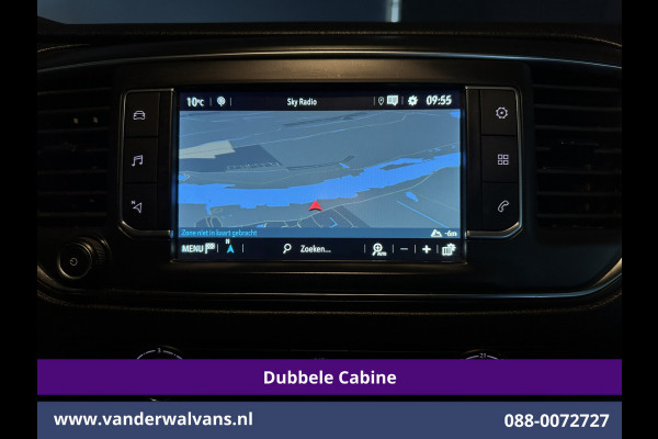 Opel Vivaro 2.0 CDTI 123pk L3H1 Glasresteel Dubbele cabine Euro6 Airco | 5-Zits | Camera | Navigatie | Apple Carplay Android Auto, Cruisecontrol, 2500kg Trekhaak, Parkeersensoren