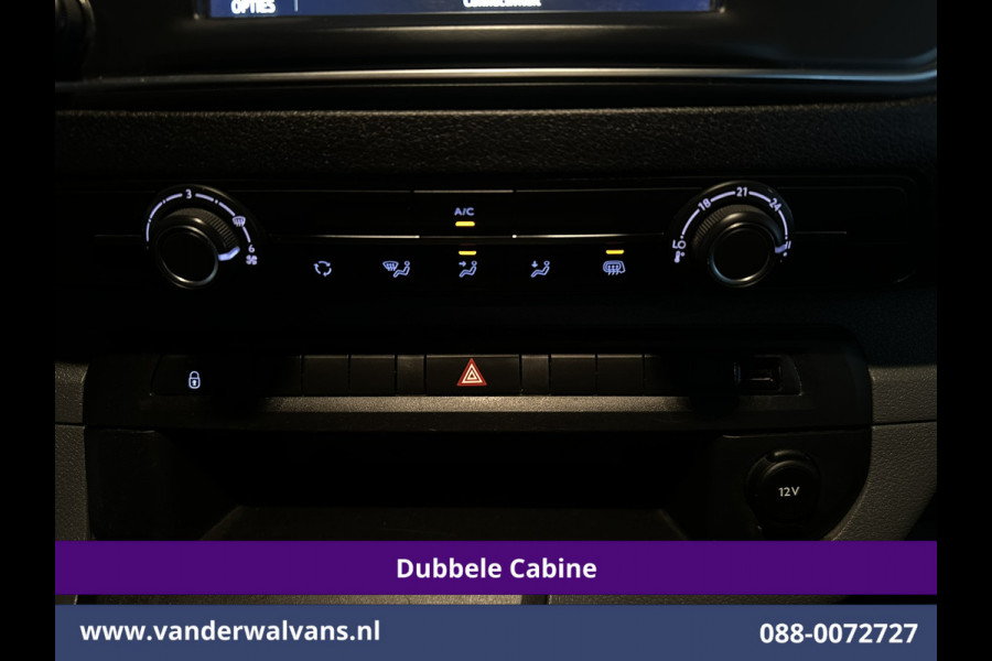 Opel Vivaro 2.0 CDTI 123pk L3H1 Glasresteel Dubbele cabine Euro6 Airco | 5-Zits | Camera | Navigatie | Apple Carplay Android Auto, Cruisecontrol, 2500kg Trekhaak, Parkeersensoren