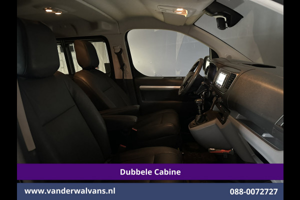 Opel Vivaro 2.0 CDTI 123pk L3H1 Glasresteel Dubbele cabine Euro6 Airco | 5-Zits | Camera | Navigatie | Apple Carplay Android Auto, Cruisecontrol, 2500kg Trekhaak, Parkeersensoren