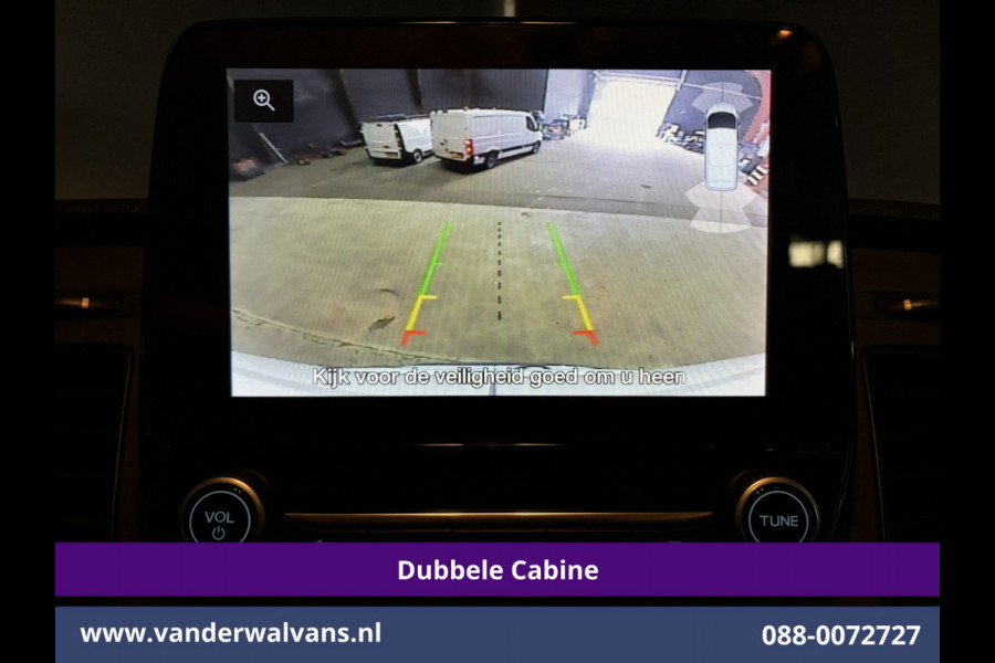 Ford Transit 2.0 TDCI 170pk L4H3 Dubbele Cabine Euro6 Airco | 6-zits | Camera | LED | Apple Carplay | 2800kg Trekvermogen | Cruisecontrol, Android Auto, Stoelverwarming, Verwarmde Voorruit, Parkeersensoren, Bijrijdersbank