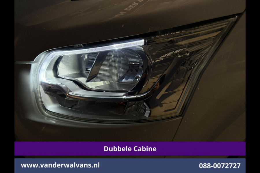 Ford Transit 2.0 TDCI 170pk L4H3 Dubbele Cabine Euro6 Airco | 6-zits | Camera | LED | Apple Carplay | 2800kg Trekvermogen | Cruisecontrol, Android Auto, Stoelverwarming, Verwarmde Voorruit, Parkeersensoren, Bijrijdersbank