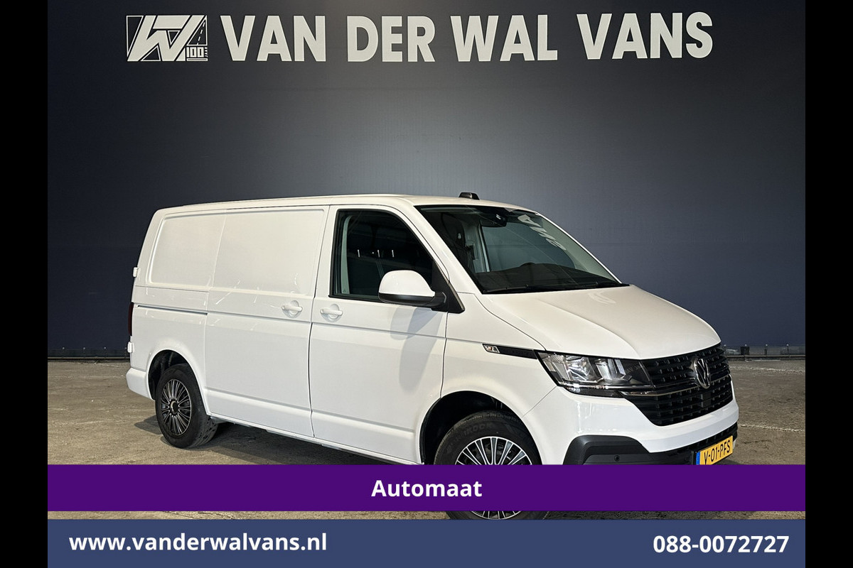 Volkswagen Transporter 2.0 TDI 150pk Automaat L1H1 Euro6 Airco | Navigatie | Camera | Android Auto | Cruisecontrol | Trekhaak Parkeersensoren, Bijrijdersbank