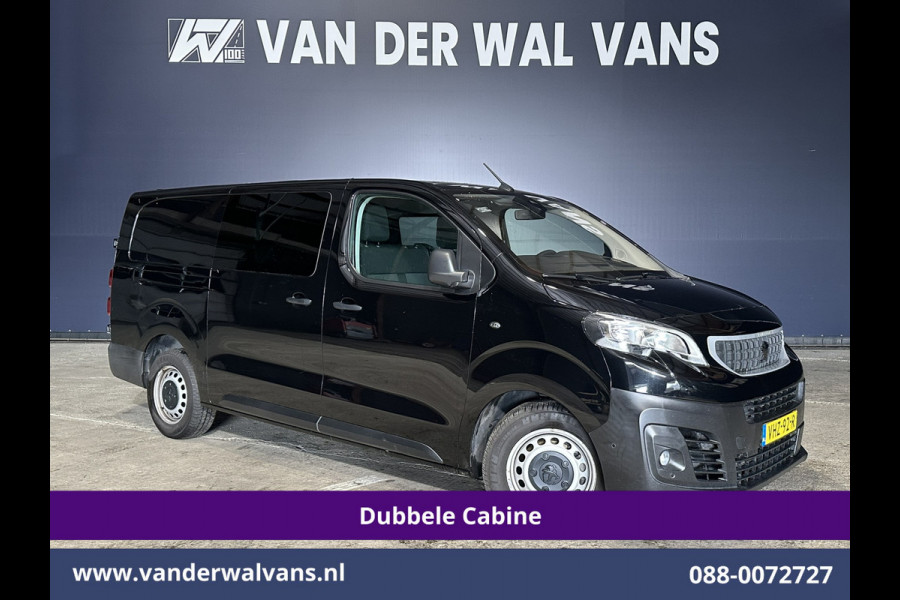 Peugeot Expert 2.0 BlueHDI 123pk Automaat L3H1 Dubbele Cabine Euro6 Airco | 6-Zits | Camera | Navigatie Head up Display, Apple Carplay, Android Auto, cruisecontrol, Trekhaak, Parkeersensoren