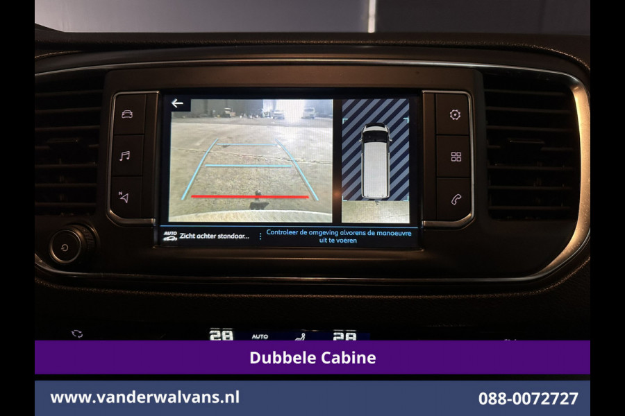 Peugeot Expert 2.0 BlueHDI 123pk Automaat L3H1 Dubbele Cabine Euro6 Airco | 6-Zits | Camera | Navigatie Head up Display, Apple Carplay, Android Auto, cruisecontrol, Trekhaak, Parkeersensoren