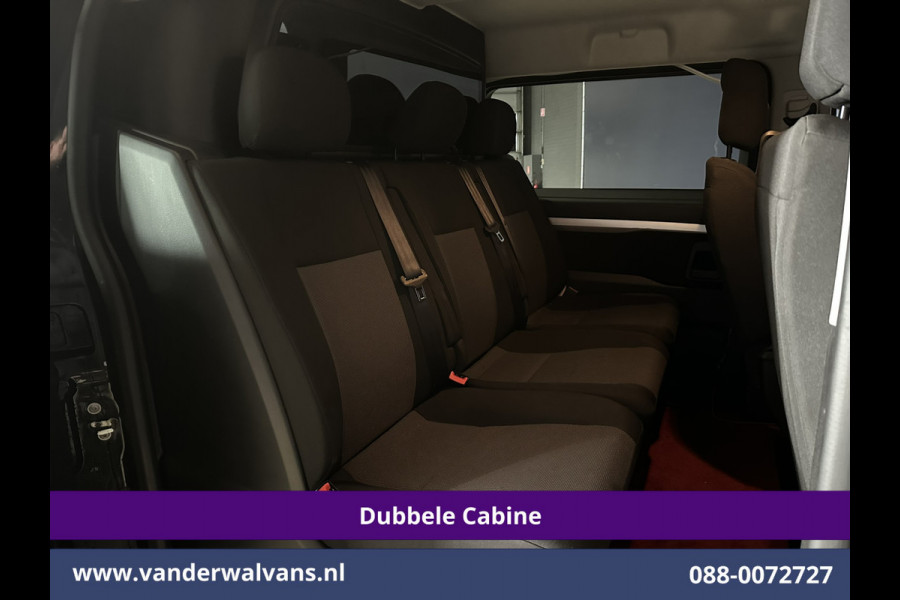 Peugeot Expert 2.0 BlueHDI 123pk Automaat L3H1 Dubbele Cabine Euro6 Airco | 6-Zits | Camera | Navigatie Head up Display, Apple Carplay, Android Auto, cruisecontrol, Trekhaak, Parkeersensoren