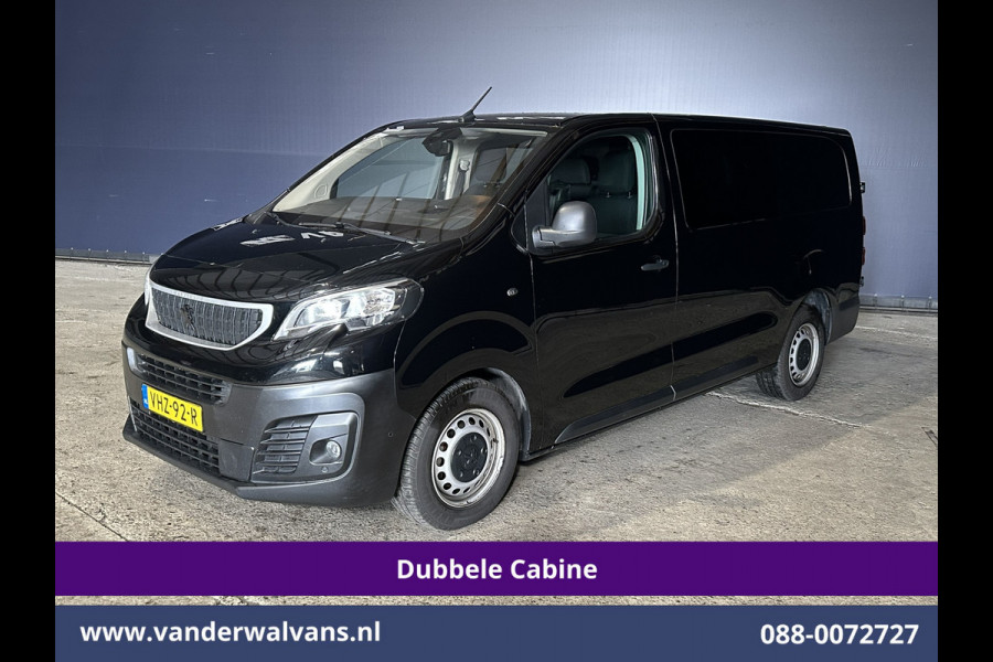 Peugeot Expert 2.0 BlueHDI 123pk Automaat L3H1 Dubbele Cabine Euro6 Airco | 6-Zits | Camera | Navigatie Head up Display, Apple Carplay, Android Auto, cruisecontrol, Trekhaak, Parkeersensoren