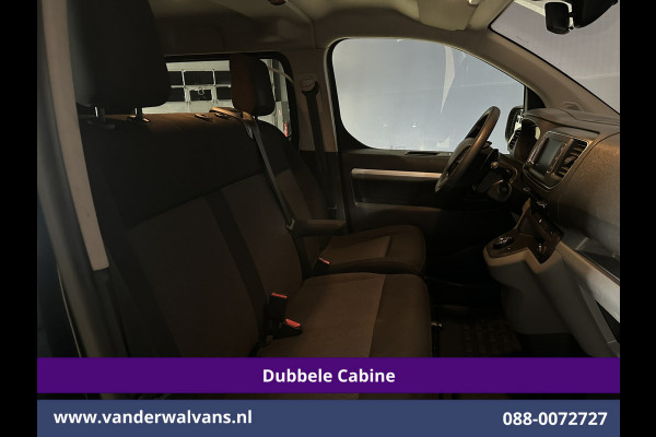 Peugeot Expert 2.0 BlueHDI 123pk Automaat L3H1 Dubbele Cabine Euro6 Airco | 6-Zits | Camera | Navigatie Head up Display, Apple Carplay, Android Auto, cruisecontrol, Trekhaak, Parkeersensoren