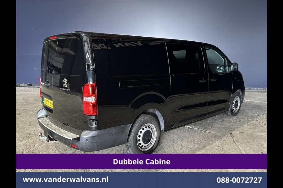 Peugeot Expert 2.0 BlueHDI 123pk Automaat L3H1 Dubbele Cabine Euro6 Airco | 6-Zits | Camera | Navigatie Head up Display, Apple Carplay, Android Auto, cruisecontrol, Trekhaak, Parkeersensoren