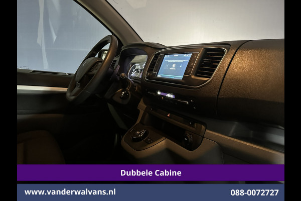 Peugeot Expert 2.0 BlueHDI 123pk Automaat L3H1 Dubbele Cabine Euro6 Airco | 6-Zits | Camera | Navigatie Head up Display, Apple Carplay, Android Auto, cruisecontrol, Trekhaak, Parkeersensoren